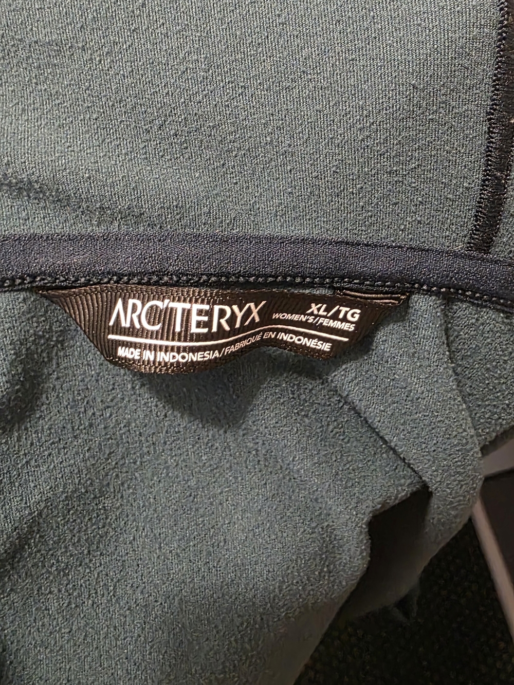 Arc'teryx Lightweight Hooded Zip Jacket - Dark Teal, XL - Picture 2 of 7
